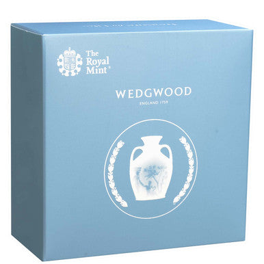 UK 2019 £2 Wedgwood 260th Anniversary Celebration Selectively Gold Plated Silver Proof Coin